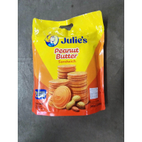 [พร้อมส่ง] Julie Julie Peanut Butter Sandwich Julie Peanut Butter Sandwich, Handle, Large Bag, 12 Pa