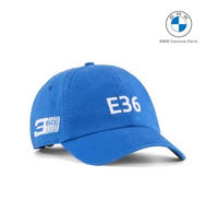 Original BMW E36 50 Years 3 Series Baseball Cap Topi Unisex Blue by Puma
