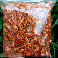 BASRENG 500 gram / 500gram PEDAS DAUN JERUK  Basreng Original Bakso Goreng  TERMURAH TERBAIK mantap 