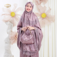 ALMECCA - Mukena Anak Sutra Silk Premium Renda Mewah Chayra Kid's Series
