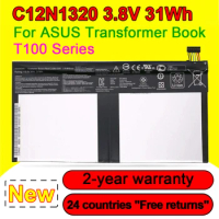 3.8V 31Wh C12N1320 Battery For ASUS Transformer Book T100 T100TA T100TAF T100TAM DK002H DK005H DK008B DK013B Fast Shipping