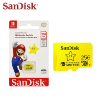 SanDisk microSDXC Memory Card for Nintendo Switch 64GB 128GB 256GB 512GB Micro SD Card Up to 100Mb/s Games Storage TF Card