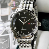 Seiko Presage SRP693J1 Automatic Black Dial Stainless Steel Strap free shipping items watches JP(Origin)