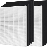 HEPA Replacement Filter D4, Compatible with Winix D480 Air Purifier, Compare to Winix D4 Filter, 2 H13 Grade True