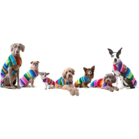 Dog Poncho Handmade Mexican Blanket Tie Dye Dog Cape Halloween Christmas Easter Holiday Costume Pet Supplies олежда для собак