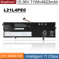 KingSener L21L4PE0 Laptop Battery For Lenovo Yoga 7-14IAL7 Series 82QE 82VD L21B4PE2 L21M4PE3 SB11F38382 5B11F38372 15.36V 71Wh