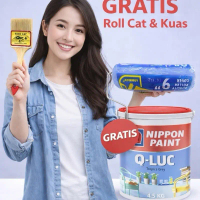 NIPPON PAINT Cat Tembok Q-LUC Emulsion Paint untuk Interior Rumah dan Kantor