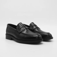 Giày nam da lỳ , kiểu dáng penny loafer hoàng gia Anh