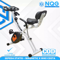 Lifesports LIFESPORTS - New Alat Olahraga Fitness Gym Sepeda Statis Costa Magnetic X Static Bike