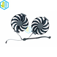 Graphics Cards GPU Cooling Fans Cooler RTX3070 3060Ti For ASUS Dual GeForce RTX 3060 Ti 3070 V2 T129215SU 12V 0.5A 6Pin Radiator
