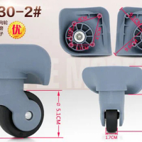 Trolley Case Luggage Wheel Repair Universal Travel Suitcase Parts Accessories Luggage Wheel Replacement Wheels W030-2G
