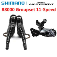 SHIMANO Ultegra R8000 Groupset 2x11 Speed R8000 Derailleurs Road Bicycle ST+RD Dual Control Lever Rear Derailleur SS GS original