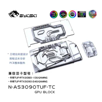 Bykski Dual Side Liquid Cooling GPU Block for ASUS TUF RTX 3090 3080 GAMING N-AS3090TUF-TC