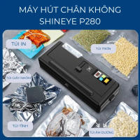 Máy hút chân không thực phẩm Shineye P280, máy hút chân không gia đình, máy hút chân không mini khôn