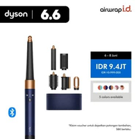 Dyson Airwrap i.d. HS08 Multi-styler and dryer (Prussian Blue/Rich Copper) - Mengeringkan. Mengikal.