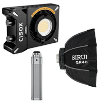【Sirui】思銳 C150X 套裝版+H99 PRO電池手把+ QR40柔光罩(補光燈 公司貨)