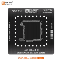 AMAOE for iQOO12Pro middle layer tin plating mesh iQ0012Pro motherboard middle layer mesh 12 PRO Amao easy to repair