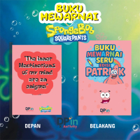 Buku Mewarnai Seru Spongebob Squarepants EDISI PATRICK STAR – 20 Lembar Aktivitas Anak Books