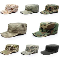 Camouflage Military Caps Army Shako High Quality 58-60cm Hunting Training Cap Thickened Soldier Sniper Airsoft Cap Army Hat