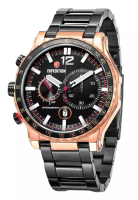 Expedition Expedition Jam Tangan Pria - Black Rosegold - Stainless Steel - 6753 MCBBRBA