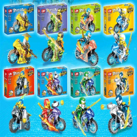 LW1016 | Mainan Brick Ninjago Motor ninjutsu spinjutsu