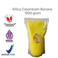 Wilica Creambath Buah 1000grm - Creambath Varian Buah Banana/Pisang