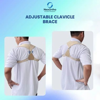 Adjustable Clavicle Brace Penjepit Klavikula Alat Bantu Cedera Retak Stabilisasi Tulang Selangka S