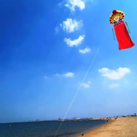 Free Shipping 12m large kites Chinese traditiona flying inflatable kites dragon fly outdoor toy child garden Windsurfing sailing