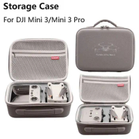 For DJI Mini 3 Pro Storage Bag Handbag PU Bag Portable Carrying Case Waterproof Box For DJI Mini 3 PRO Drone Accessories