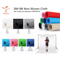 2mx3m Non-Woven Backdrop Cloth Professional Photo Studio Portrait Photography Props Backdrop Cloth w