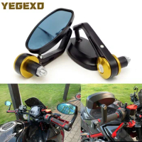 Motorcycle Mirror End Bar Mirrors Motorbike Accessories For HONDA forza 300 2019 super cub dio af18 cb500x varadero 1000