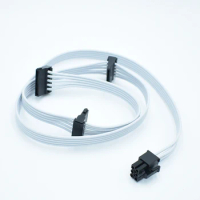 Peripheral-IDE/SATA 6PIN CPU/PCI-E 8PIN interface Modular Power Supply cable for SEASONIC SnowSilent 650W 750W 1050W