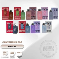 Pod Vape Centaurus E40 pod Kit 40W 1400Mah New Color Authentic By Lostvape IRISH BLUE