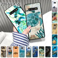 Cute Sea animal Turtle Tortoise Phone Cover For Samsung Galaxy S24ULTRA S23ULTRA S21FE S21+ S24 S22+ S20PLUS s20ULTRA S20FE case