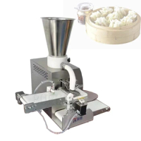 Commercial Stainless Steel Dumpling Machine Full-Automatic Dumpling Wrapper Steamed Stuffed Bun Shaomai Making Machine