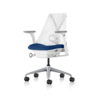 【Herman Miller】Sayl 全功能 - 白背藍座｜世代家具｜原廠授權代理商(人體工學椅/電腦椅/辦公椅)