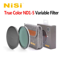 NiSi True Color ND-VARIO 1-5Stops (0.3-1.5) Filter 40.5 43 46 49 52 58 67 72 77 82 86 95 105mm Variable Neutral Density Filter