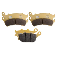 Motorcycle Brake Pads Disks Front Rear for Honda CB400ABS 08-15 4 5 REVO CB 400 ABS 400cc