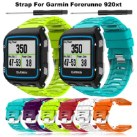 Silicone Watchband For Garmin Forerunner 920XT Replacement Wristband Accessory Sport Watch Bracelet + tool Forerunner 920 XT