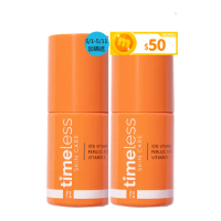 【Timeless SKIN CARE 官方直營】維C煥白複合精華30ml2入組(新包裝/維他命C10)