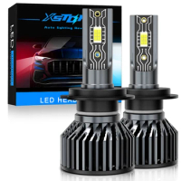 XSTORM Car Headlight H1 H4 H7 LED H8 H11 9005 HB3 9006 HB4 9012 Hir2 9008 H13 Led Bulb Canbus Automobile Kit H7 Turbo Fog Lamp