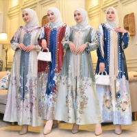 READY GAMIS JUMBO ld (135) MOTIF TERBARU MAXMARA LUX PREMIUM//GAMIS MAXMARA TERLARIS Gamis Muslim Pa