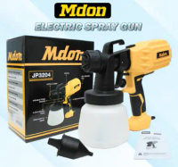 Spray Gun Listrik MDON JP3204 400 W 800 Ml Mesin Cat Semprot Elektrik Portable