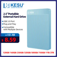 KESU HDD 2.5" Portable External Hard Drive disk 1tb /320gb/500gb/750gb USB3.0 Storage Compatible for notebook PC Mac Desktop PS4