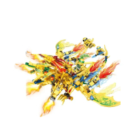 【LY 樂宜】LY68092 忍者黃金版一套4款販售(益智拼裝積木)