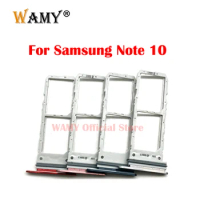 New SIM Card Micro SD Socket Slot Tray Reader Holder Adapter For Samsung Galaxy Note 10 Lite Plus Note10 Replacement