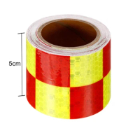 Reflective Tape Outdoor Safety Warning Lighting Sticker For Bicycle Motorcycle Self-Adhesive Waterproof DIY Decoration
