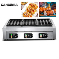 Nonstick Takoyaki Machine Commercial Chibi Maruko Baking Machine Octopus Balls Grill Pan