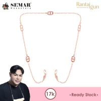 Strap Masker Alessandria Gold Rantai By Igun 17K Semar Nusantara