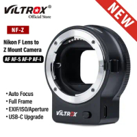 VILTROX NF-Z NIKKOR F Lens To Nikon Z Camera Mount Adapter Auto Focus Full Frame Lens Adapter For Nikon Z9 Z6 II Z7 Z8 Z9 Z7II